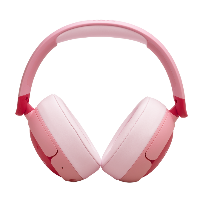 JBL Junior 470NC - Pink - Wireless over-ear noise cancelling kids headphones - Front image number null